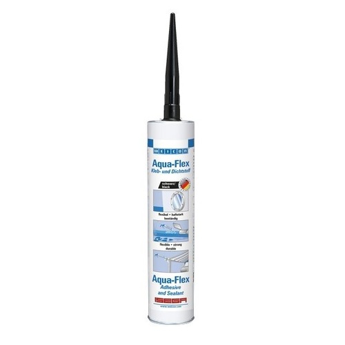 Polímero MS Aqua-Flex Preto - 310 ml